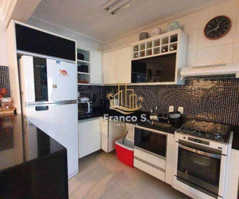 Apartamento com 3 dormitórios para alugar, 109 m² por R$ 2.500/dia - Riviera - Módulo 7 - Bertioga/SP