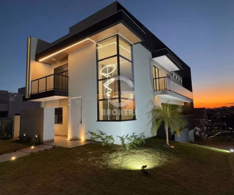Casa em Condomínio para Venda em Londrina, Gleba Simon Frazer Condomínio, 5 dormitórios, 5 suítes, 7 banheiros, 6 vagas