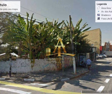 Terreno Para  Venda, 928 m² por R$ 8.599.000 - Centro - Osasco/SP