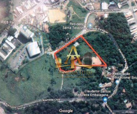 Área à venda, 9930 m²  - Chácara do Peroba - Barueri/SP