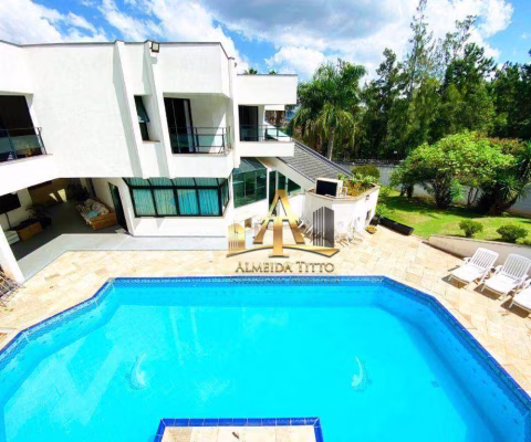 Casa com 4 dormitórios, 800 m² - venda por R$ 6.550.000,00 ou aluguel por R$ 38.800,00/mês - Residencial Dez (Alphaville) - Santana de Parnaíba/SP