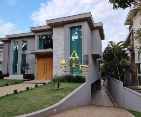 Casa com 5 suítes à venda,  com 760 m² de área útil - Residencial Dez  -Alphaville - Santana de Parnaíba- São Paulo