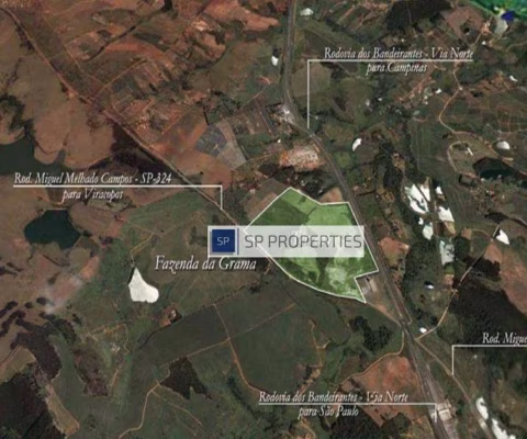 Área à VENDA 653.395 m² por R$ 60.000.000.00 - Campinas/SP-Itupeva/SP