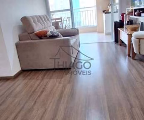 Apartamento com 3 dormitorios uma suite, duas vagas, varanda gourmet com churrasqueira à venda, con