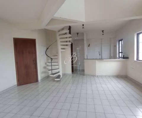 Apartamento duplex de 01 dormitório  a venda na Ponta da Praia em Santos