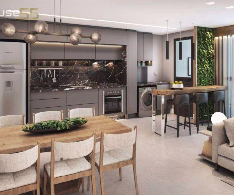 Apartamento com 2 dormitórios à venda, 61 m² por R$ 890.000,00 - Cristo Rei - Curitiba/PR