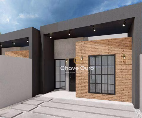Casa com 3 dormitórios à venda, 76 m² por R$ 445.000,00 - Veredas - Cascavel/PR