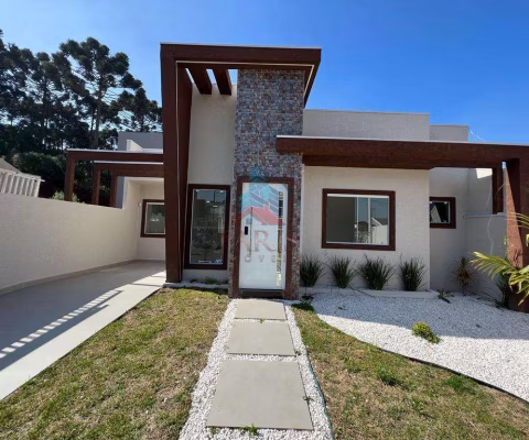 Casa para Venda em Fazenda Rio Grande, Eucaliptos, 3 dormitórios, 1 suíte, 1 banheiro, 1 vaga