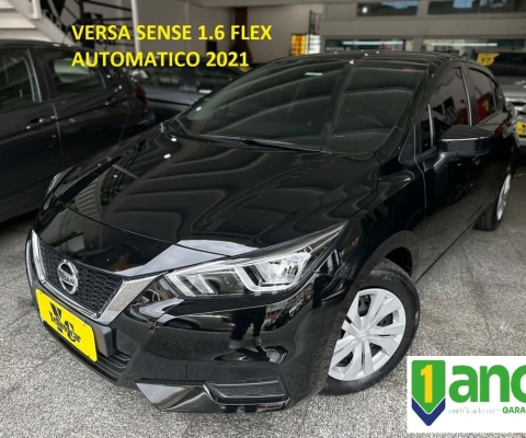 NISSAN VERSA Sense 1.6 16V Flex Aut.