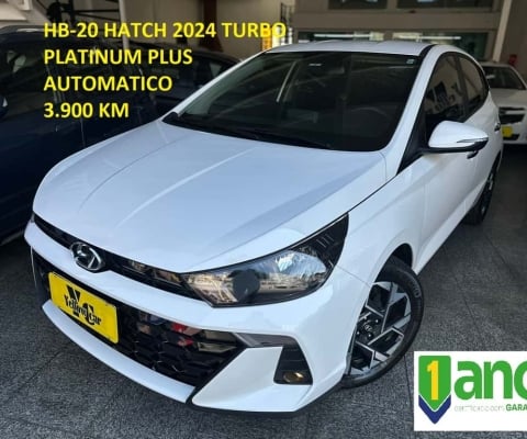 HYUNDAI HB20 Platinum Plus 1.0 TB Flex 12V Aut.