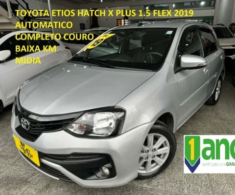 TOYOTA ETIOS X Plus 1.5 Flex 16V 5p Aut.