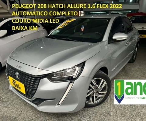 PEUGEOT 208 Allure 1.6 Flex 16V 5p Aut.