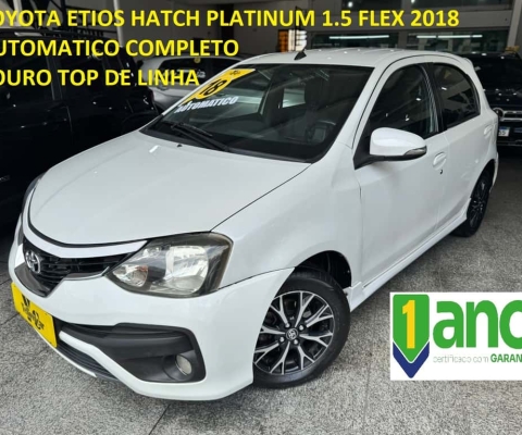 TOYOTA ETIOS PLATINUM 1.5 Flex 16V 4p Aut.