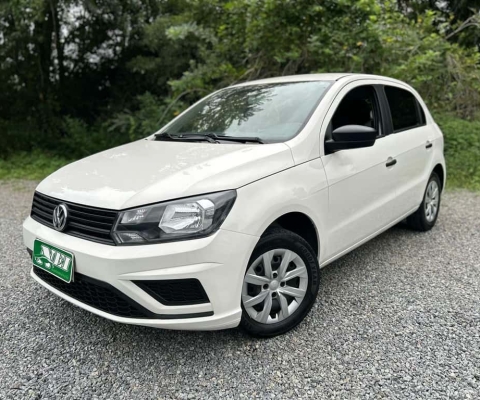 Volkswagen Gol 1.0 Flex 12V 5p  - Branca - 2019/2019