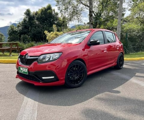 Renault Sandero SPORT RS 2.0 Flex 16V 5p  - Vermelha - 2015/2016