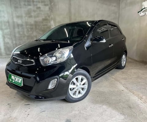 Kia Picanto /  EX41.0MTFF - Preta - 2013/2014