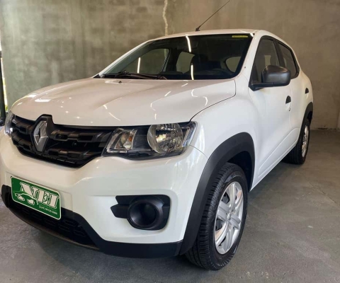 Renault Kwid Zen 1.0 Flex 12V 5p Mec.  - Branca - 2021/2022