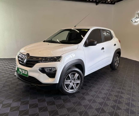 Renault Kwid Zen 1.0 Flex 12V 5p Mec.  - Branca - 2022/2023