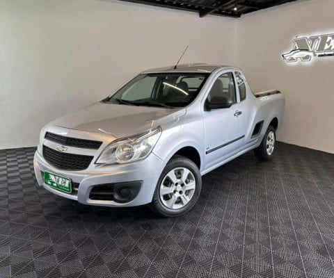 Chevrolet Montana LS 1.4 ECONOFLEX 8V 2p  - Prata - 2010/2011