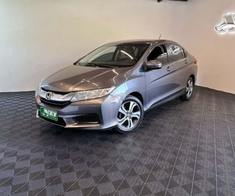 Honda City Sedan LX 1.5 Flex 16V 4p Aut.  - Cinza - 2016/2016