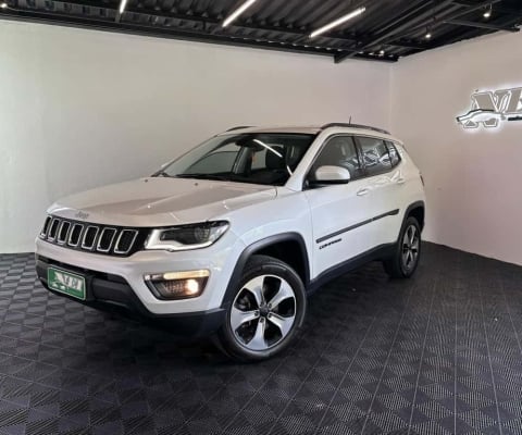 Jeep Compass LONGITUDE 2.0 4x4 Dies. 16V Aut.  - Branca - 2016/2017