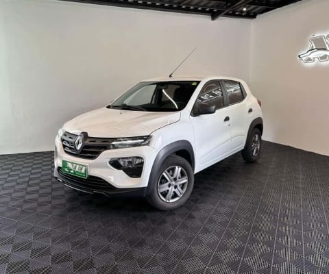 Renault Kwid Zen 1.0 Flex 12V 5p Mec.  - Branca - 2022/2023