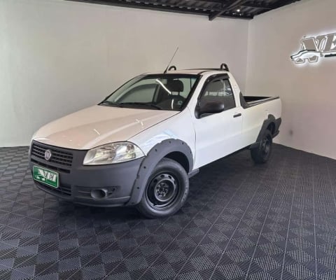 Fiat Strada Working 1.4 mpi Fire Flex 8V CS  - Branca - 2012/2013