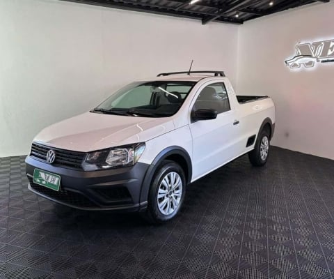 Volkswagen Saveiro Robust 1.6 Total Flex 16V  - Branca - 2023/2023