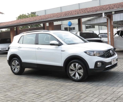 Volkswagen T-Cross Comfortline 1.0 12V TSi - Branca - 2019/2020