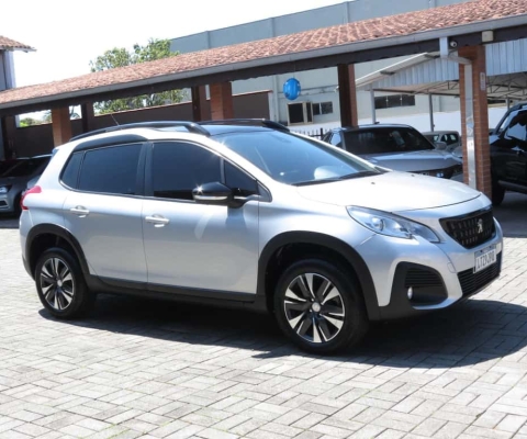 Peugeot 2008 Griffe 1.6 Turbo 16V - Prata - 2019/2020