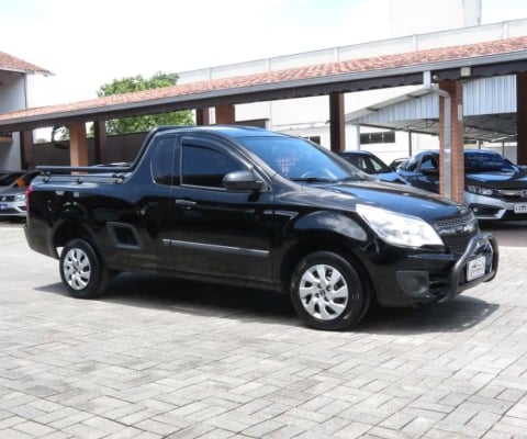 Chevrolet Montana LS 1.4 - Preta - 2014/2015