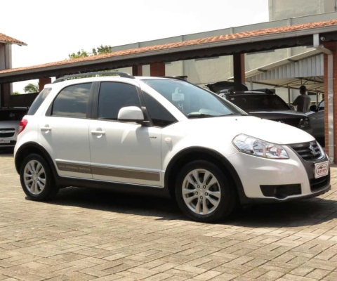 Suzuki SX4 2.0 16V 145cv 4WD 5p Aut. - Branca - 2013/2014