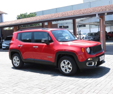 Jeep Renegade 1.8 4x2 AT - Vermelha - 2018/2018