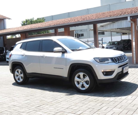 Jeep Compass SPORT 2.0 4x2 Flex 16V Aut.  - Prata - 2017/2017