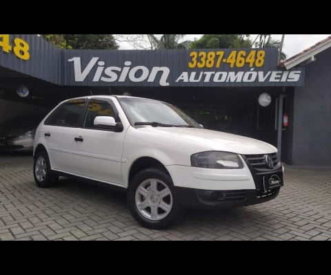 Volkswagen Gol 1.6 Mi Power Total Flex 8V 4p  - Branca - 2008/2009