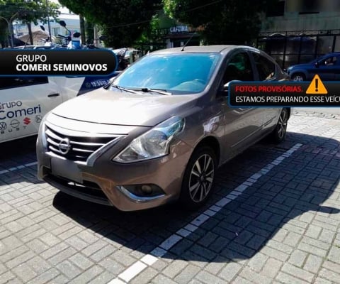 NISSAN VERSA 1.6 16V FLEXSTART UNIQUE 4P XTRONIC