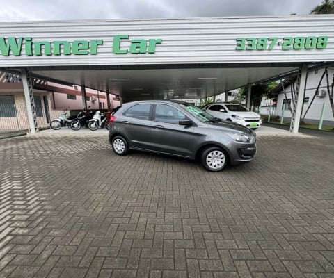 Ford KA 1.0 SE/SE Plus TiVCT Flex 5p  - Cinza - 2020/2020