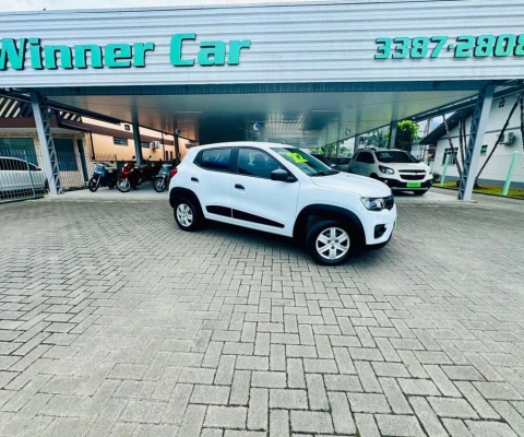 Renault Kwid Zen 1.0 Flex 12V 5p Mec.  - Branca - 2021/2022