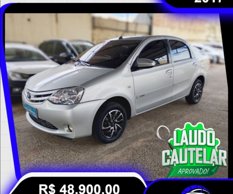 ETIOS SEDAN 1.5 FLEX XS AUTOMÁTICO 2017