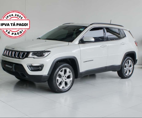 JEEP COMPASS LONGITUDE 2.0 4x4 Dies. 16V Aut.