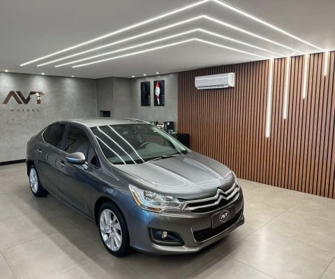 Citroën C4 LOUNGE Tendance 2.0 Flex 4p Aut.  - Cinza - 2014/2014