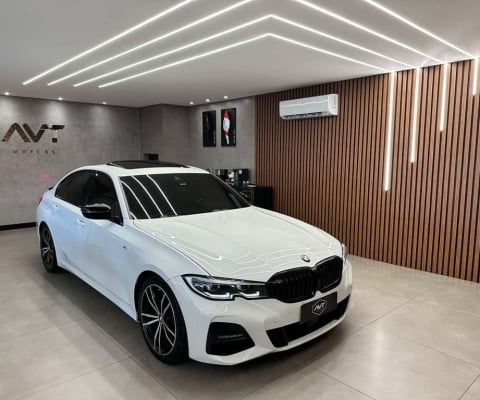 BMW 320i 2.0 TB M Sport A.Flex/M.Sport 4p  - Branca - 2021/2022