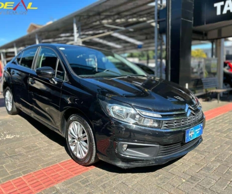 Citroën C4 Lounge Live Bus. 1.6 - Preta - 2018/2019