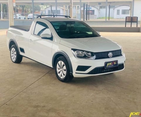 Volkswagen Saveiro Trendline 1.6 - Branca - 2016/2017