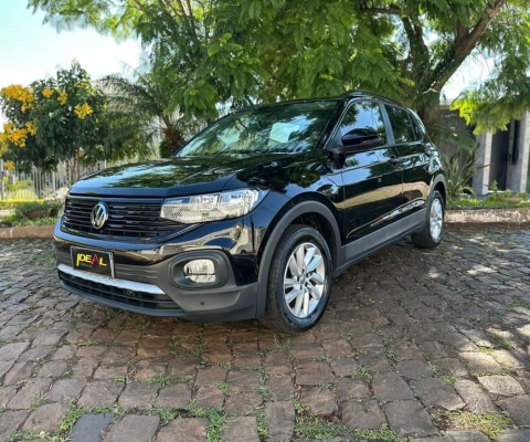 Volkswagen T-Cross 200 TSI 1.0  - Preta - 2019/2020