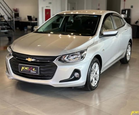 Chevrolet Onix LTZ 1.0 - Prata - 2022/2023