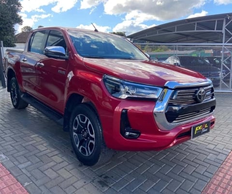 Toyota Hilux SRX 2.8 - Vermelha - 2021/2022