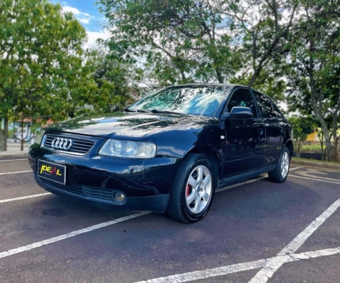 Audi A3 1.8 - Preta - 2003/2003