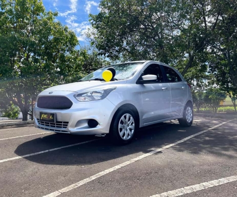 Ford KA SE 1.0  - Prata - 2016/2017