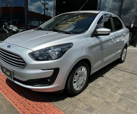 Ford KA SE PLUS 1.5 - Prata - 2020/2021